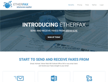 Tablet Screenshot of etherfax.my